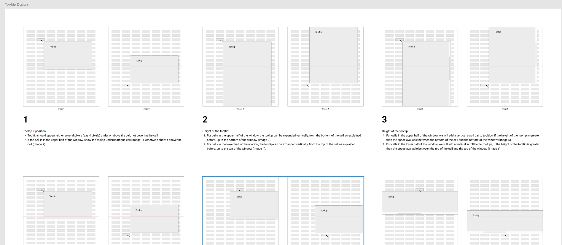 CS project tooltip design